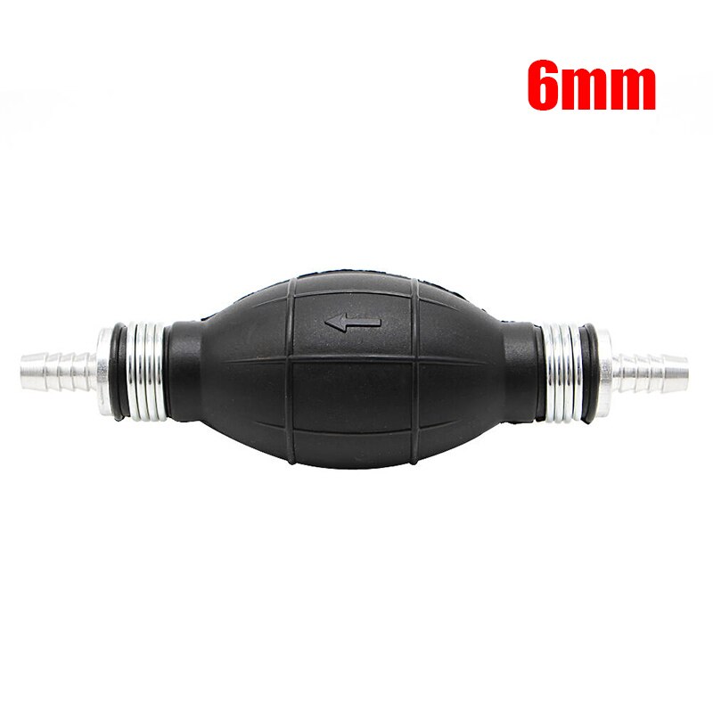 6 mm/8mm/10mm/12mm Fuel Line Pump Primer Bulb Hand Primer Gas Petrol Pumps Rubber & Aluminum oil transfer petrol for Car Boat