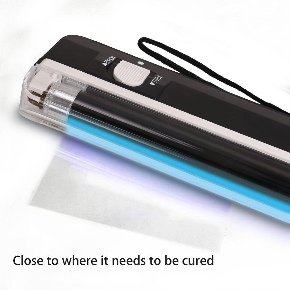 1Pc Auto Glass UV Cure Light Car Window Resin Cured Ultraviolet UV Lamp Lighting Windshield Repair Kit Repair Tools