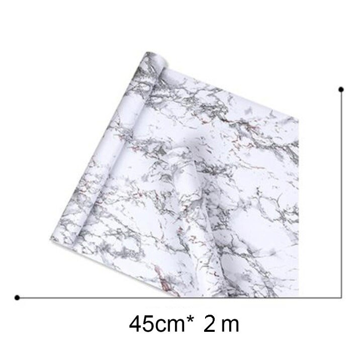 Granite Appearance, Marble Effect, Contact Paper Film, Vinyl Self-adhesive Wall Sticker, Contact Paper Decoration Protection