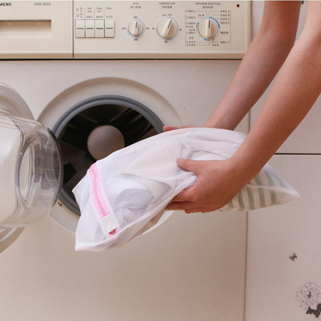 1PC Kleding Wasmachine Wasmand Met Rits Nylon Waszak Bra Aid Lingerie Mesh Net Wash Pouch
