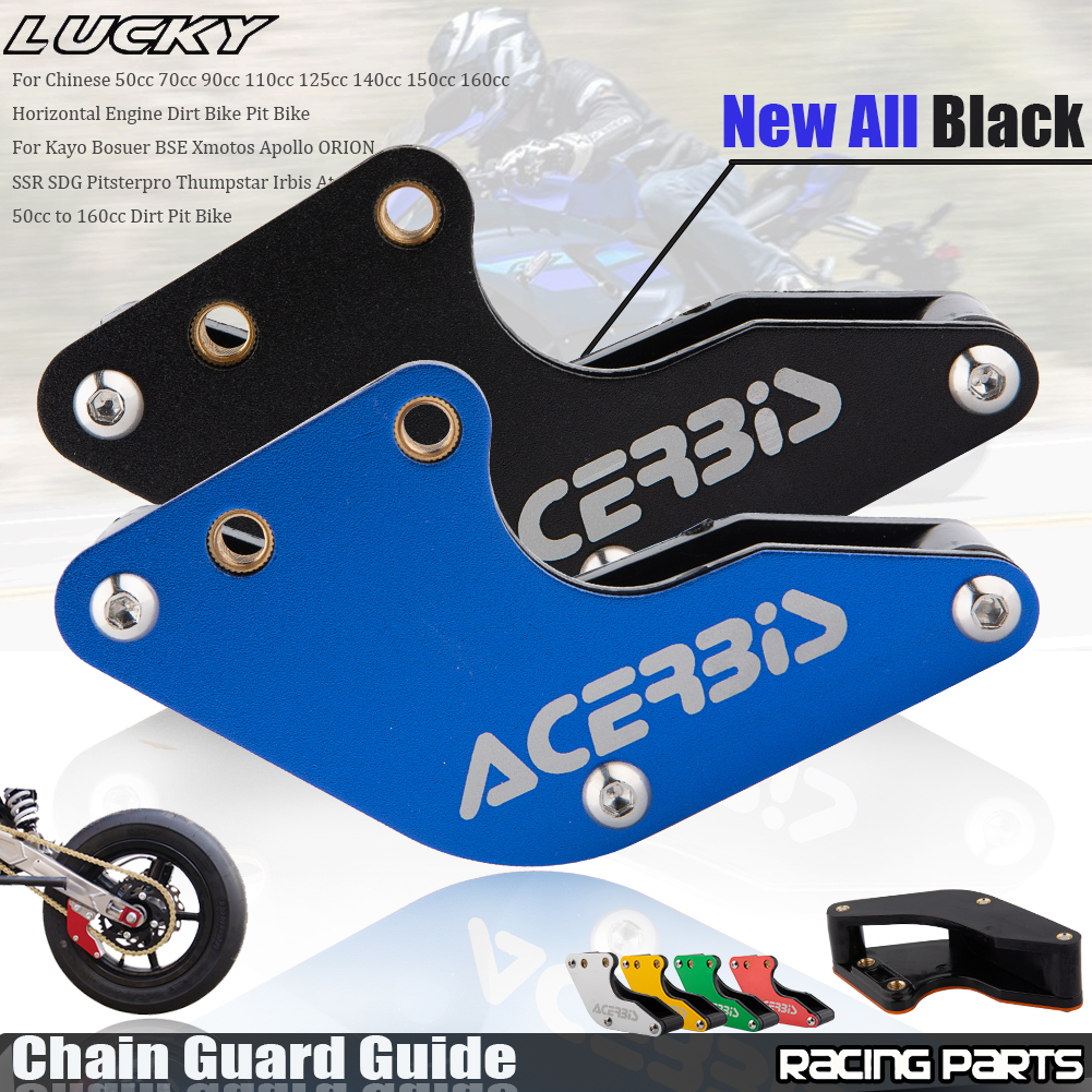 Nueva guía protectora de cadena CNC para motocicleta para IRBIS BSE KAYO SSR TTR XR CRF KLX 50 70 90 110 125 140 150 160cc Dirt Pit Bike Scooter