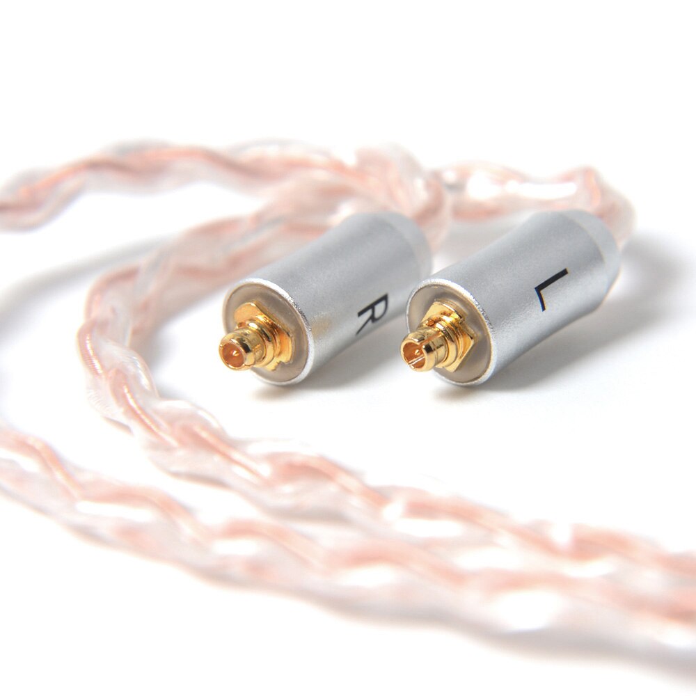 NICEHCK 8 Core Copper Silver Mixed Cable MMCX/2Pin 3.5/2.5/4.4mm Balanced For C12 C16 ZS10 ZSX V90 TFZ NICEHCK NX7 Pro/DB3/F3/M6