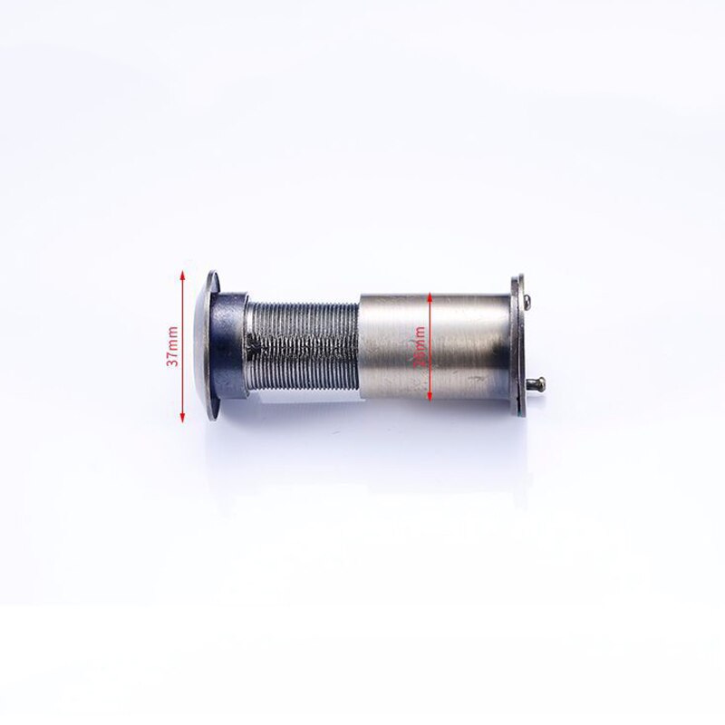 Zinklegerad dörrvisare med sekretessskydd hemskydd ögonhål för 35-55mm dörrar