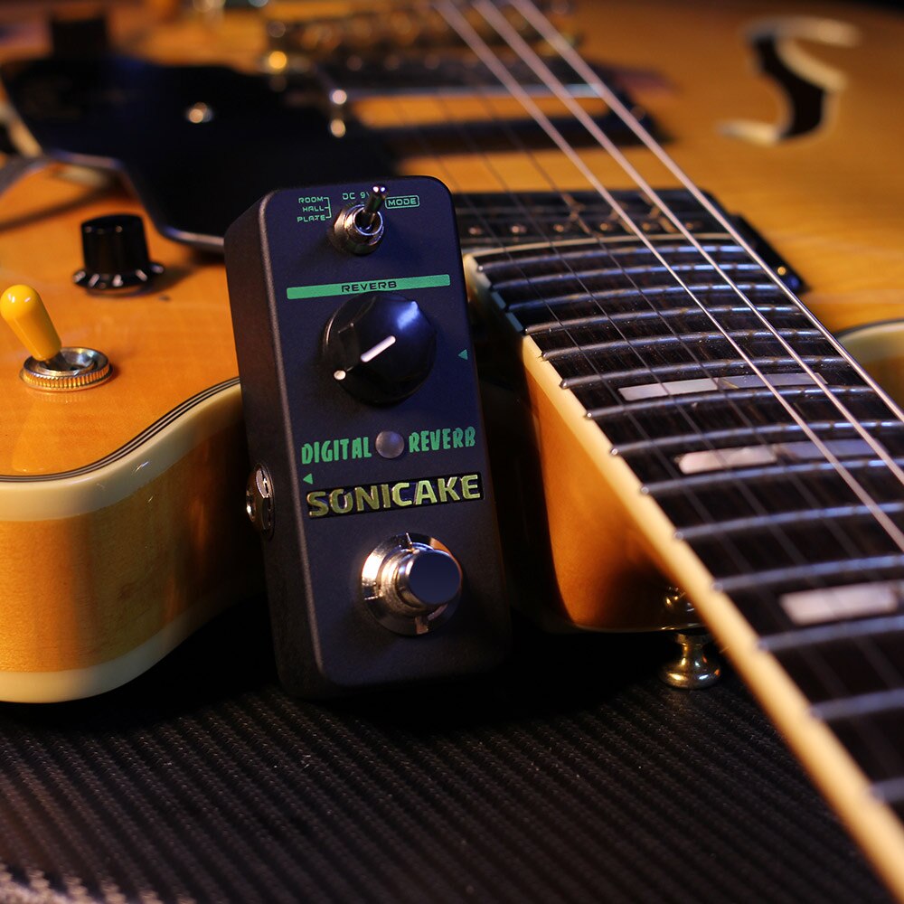 Sonicake Digital Reverb Mini Guitar Effect Pedal True Bypass QSS-06