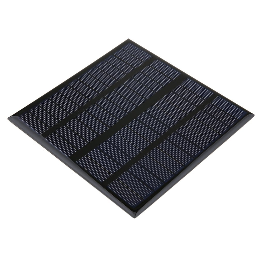 3W 12V 125mA Polykristallijne Silicium Zonnepaneel Kleine Zonnecel Pv-Module Voor Diy Solar Display Licht Batterij lader