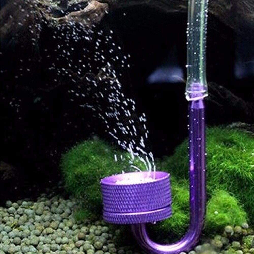 Nicrew Aquarium CO2 Diffuser Verstuiver Systeem Kooldioxide Verstuiver Voor Aquarium Aquarium Spuit Aquatic Water CO2 Reactor