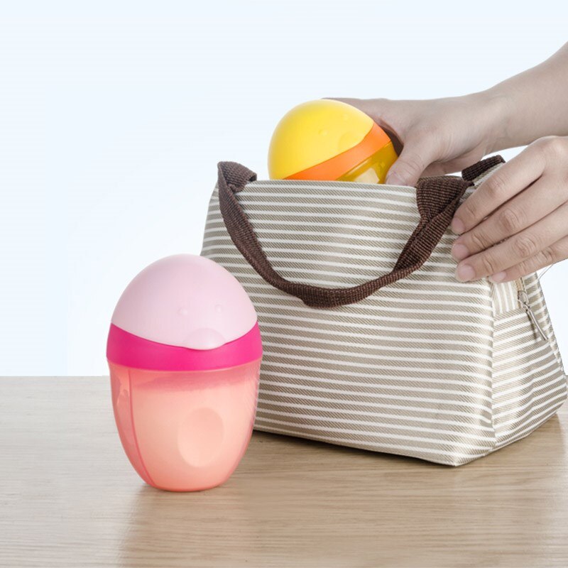 Distributeur de formule sûre | Récipient de nourriture pour bébé précipté stockage de fruits et aliments dessin animé grenouille boîte de poudre de lait, tasse à Snack