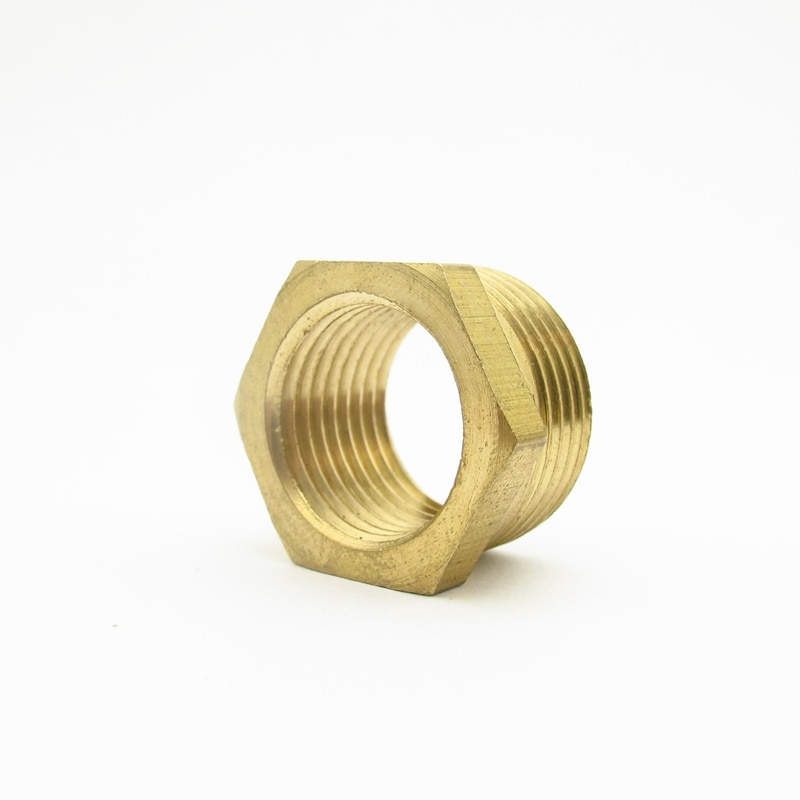 M10 M14 M20 Metric Male To Female Thread Brass Reducer Bushing Reducing Pipe Fitting Coupler Connector Adapter
