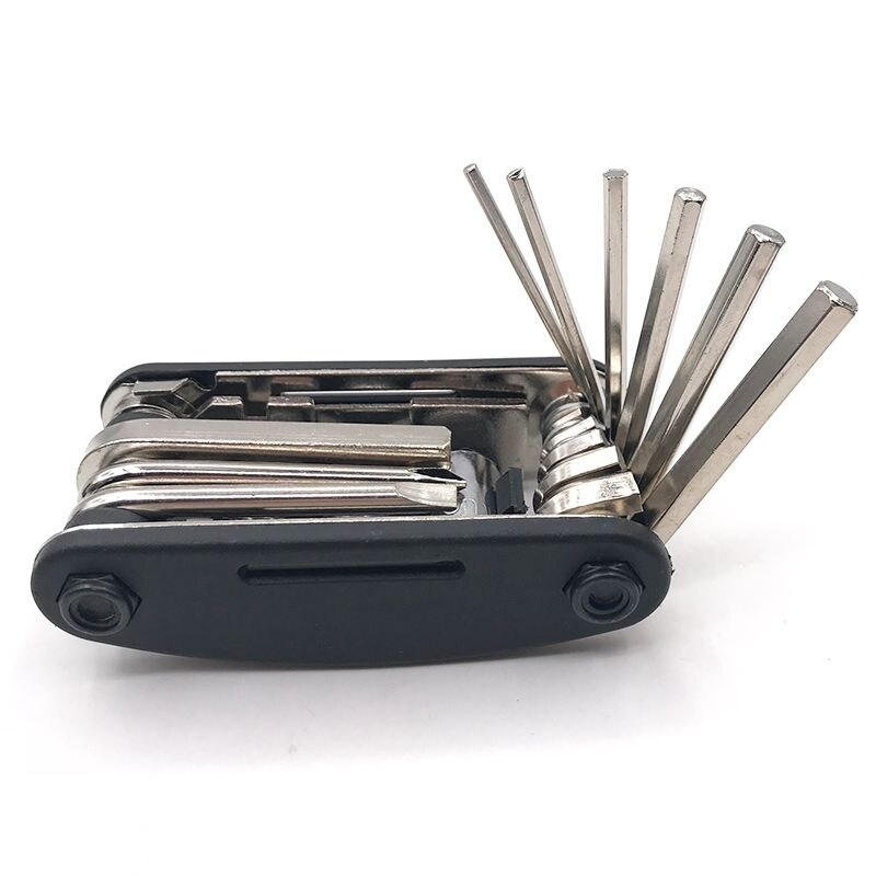 ABLB--15 in 1 Bike Bicycle Repair Tool Set Hex Wrench Screwdrivers Nut Tools Hex Key Multi Bicycle Repairing Tools