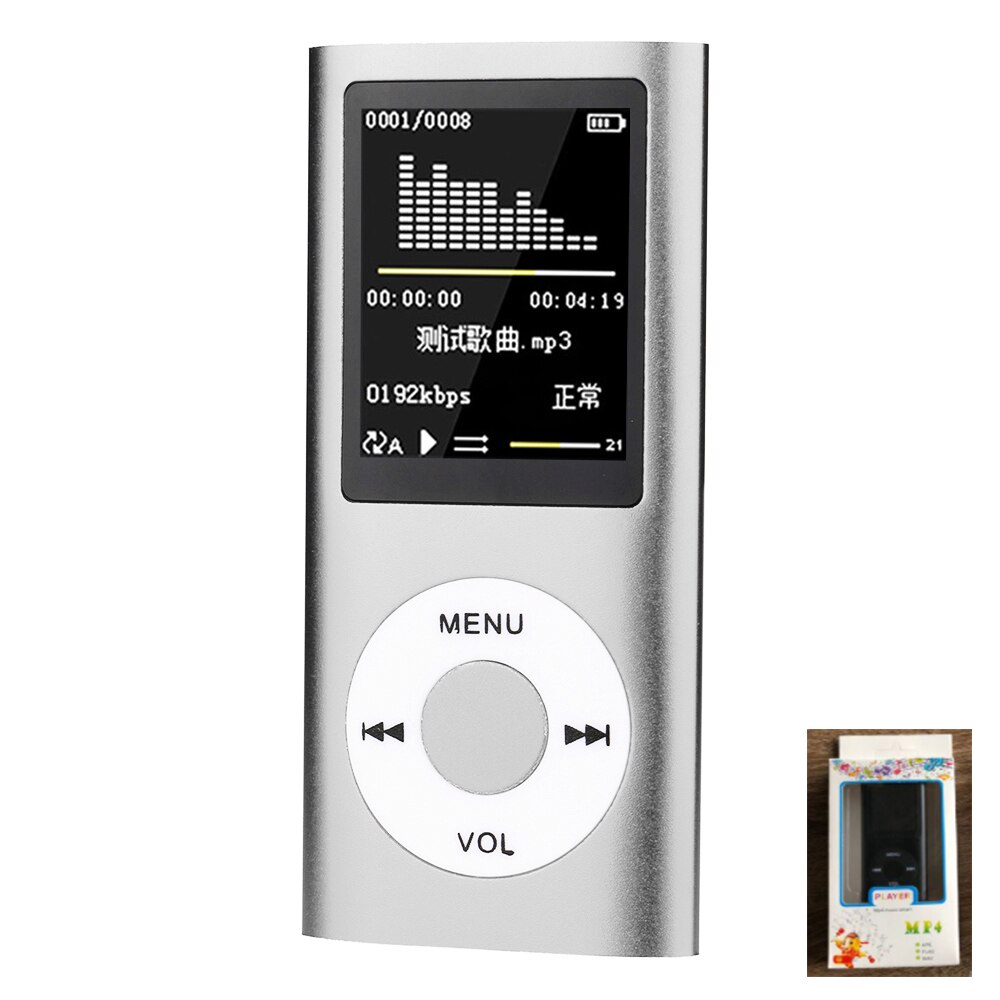 ZK50-reproductor Mp4 MX890, Radio FM deportiva portátil, reproductor multimedia de vídeo y música LCD de 1,8 pulgadas, Radio FM, micrófono, reproductor de Audio y vídeo: SI