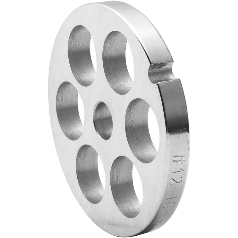 Typ 12 rostfritt stål köttkvarn skivor skivor blad för kitchenaid mixer fga mathackare köttkvarnar: 18mm bländare