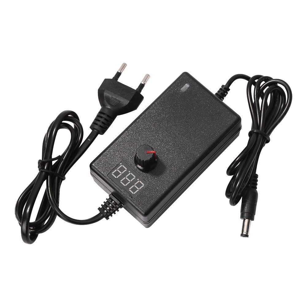 Adjustable Adapter AC 100-220V to DC 3V-12V 3V-24V 9V-24V 1A 3A 5A Led Strip Light Power Supply Adaptor Transformers Display