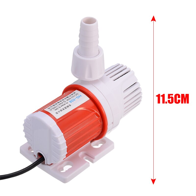 Energy Efficient Submersible Water Pump 12V 20W Solar Power Portable Water Pump Fountain Pump Garden Pond Pool