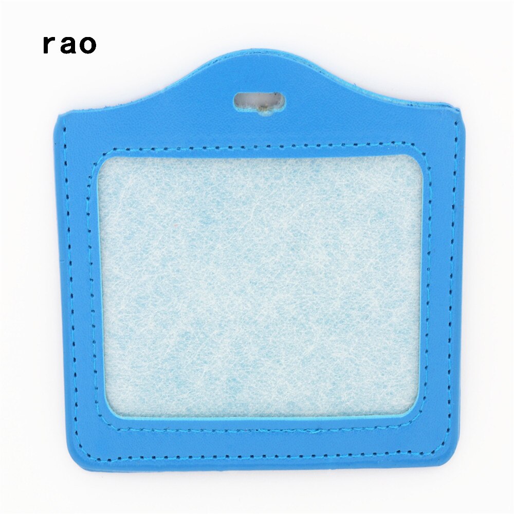Funda de cuero sintético 617 de lujo para tarjetas, funda transparente para tarjetas de crédito, escuela, estudiantes, Oficina: A13