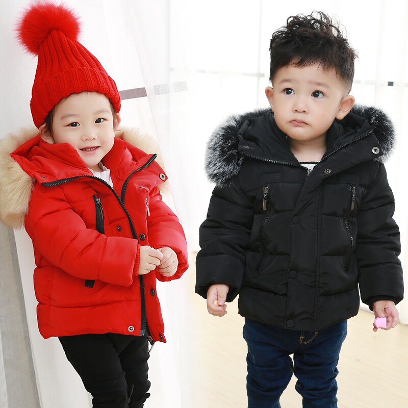Nuovo Del Ragazzo di Inverno Del Rivestimento Del Bambino Con Cappuccio di Spessore Bambini Cappotti 12M-7 Vecchio formato Autunno Inverno 9WBT002