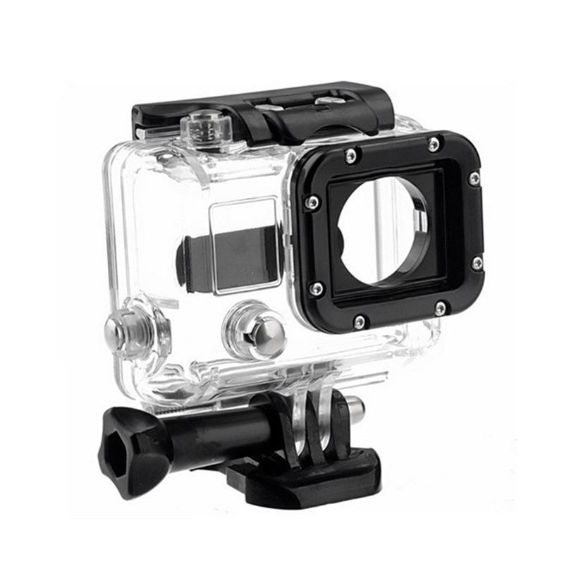 Voor Go Pro Accessoires 45M Waterdichte Duiken Camera Camcorder Behuizing Case voor Gopro HD Voor Hero4 3 3 +