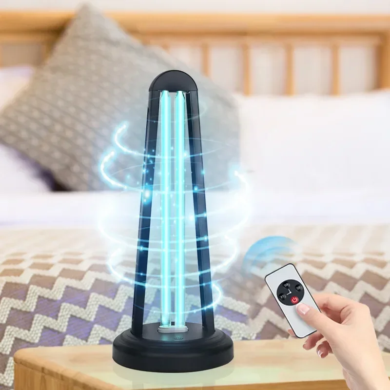 Lámpara portátil ultravioleta, lámpara germicida de ozono para el hogar, esterilización móvil, eliminación de ácaros interiores, luz de desinfección UV portátil