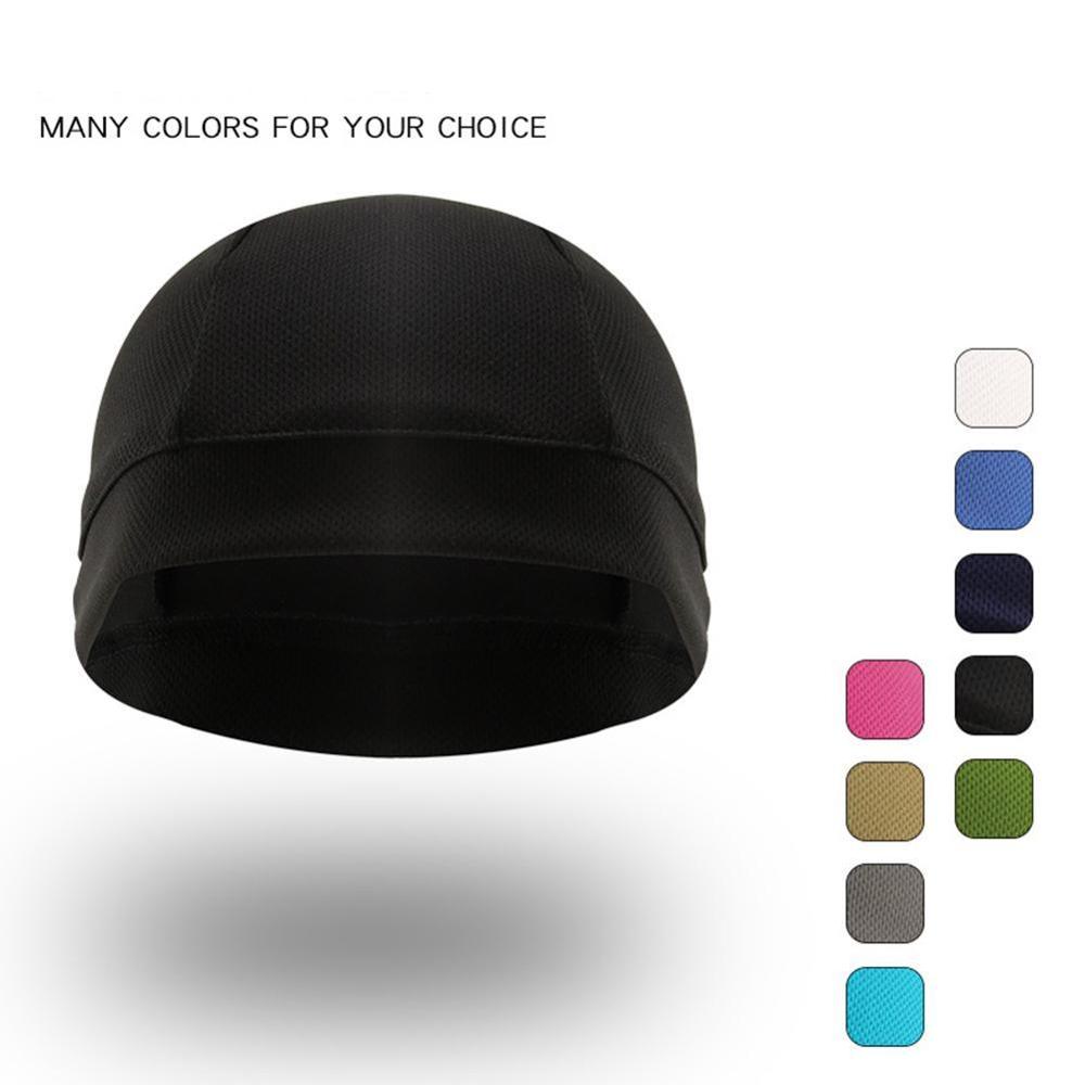 Motorhelm schedel binnenmuts coolmax hoed snel drogend ademende hoed racepet onder helm muts motorcrosshelm