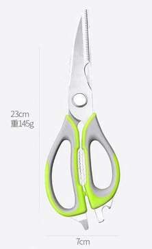 Multifunktionell sax köksax skär kött rostfritt stål fiskben arbetsbesparande demontering sax mat sax: No1