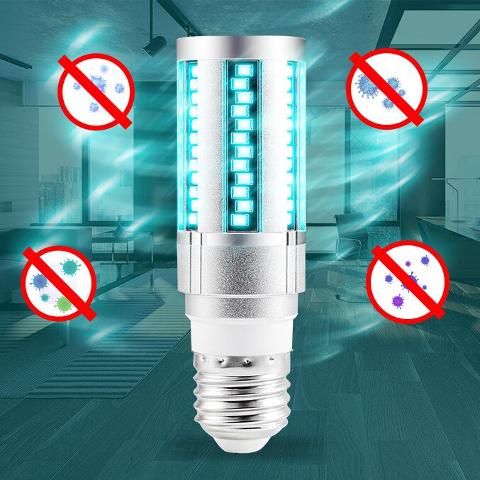 LED Ultraviolet and Disinfection Lamp 20W Household Mite Disinfection and Ultraviolet Disinfection Lamp