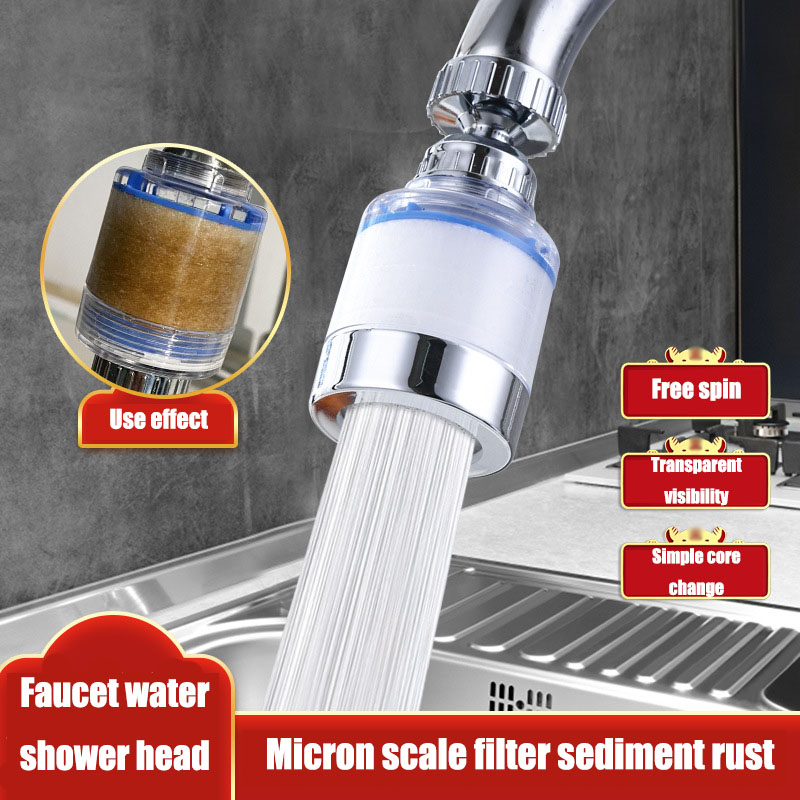 Kraan Douchekop Waterzuiveraar Meerdere Filter Nozzle Keuken Universeel Kraanwater Filter Splash Proof Head Verlenging Apparaat