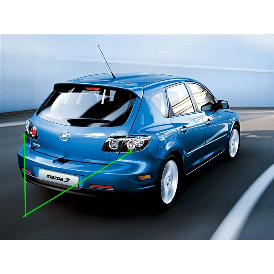 Biltillbehör kroppsdelar bakljus till mazda 3 2004 bk hatchback