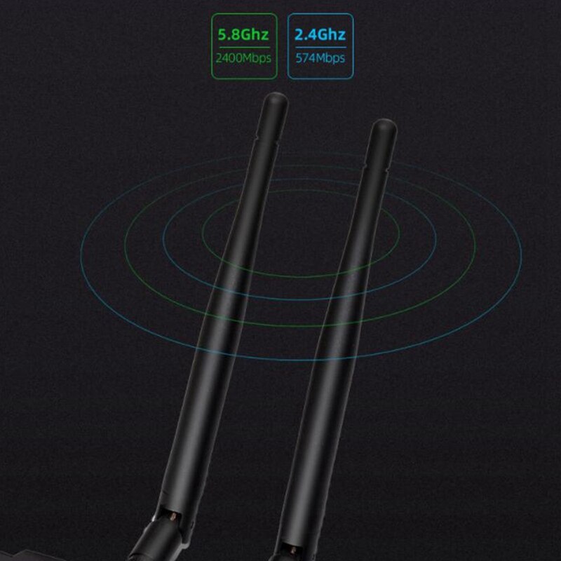 SSU Dual Band PCI Express WiFi Card Gigabit for AX200 2.4G/5Ghz 802.11Ac/Ax 5.0 Bluetooth Adapter Only Support Window10