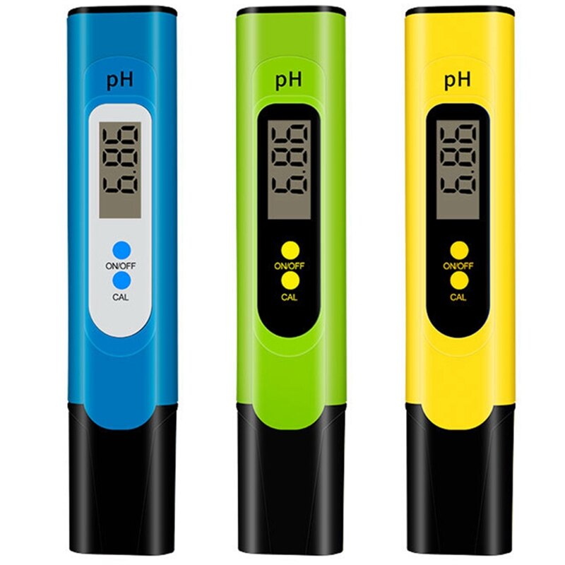 3Pcs Digital PH Meter Accuracy PH Tester Kit with ATC 3-Point Calibration for Drinking Water Swimming Pools Aquariums