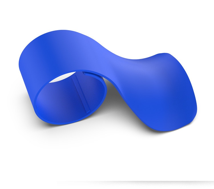 Motorcycle throttle clamp hand rocker auxiliary labor-saving oiler handle throttle accelerator control handle lever: Blue