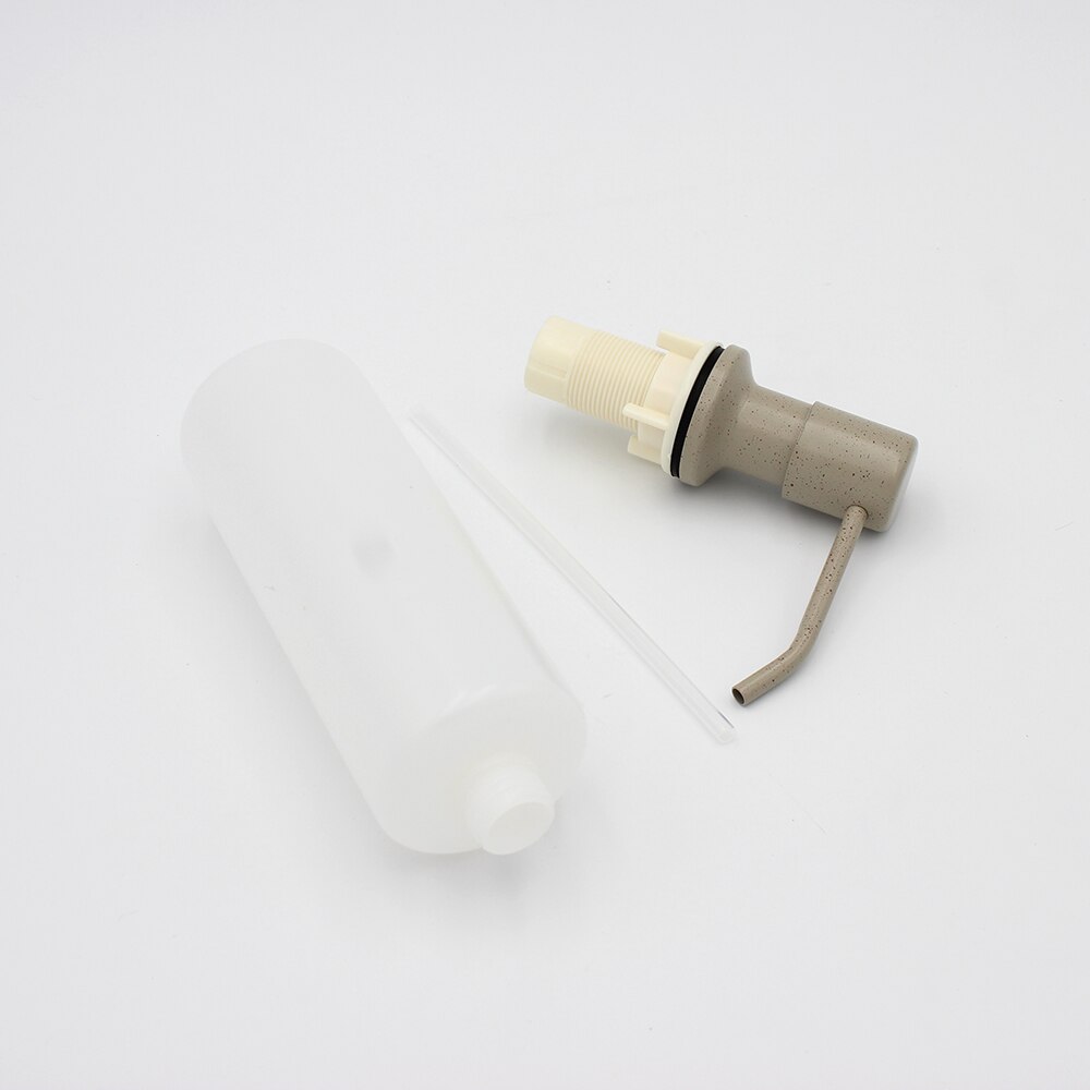 Stainless Steel 400ml Kitchen Sink Pump Soap Dispenser Deck Mounted Chrome/Brush/White/Black Dispenser for Liquid Soap WB8602