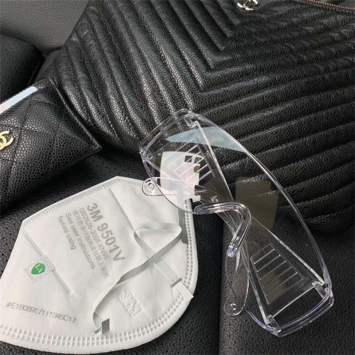 Goggle Transparent Eye Protection Fit Face Splash Proof All-round Man Woman Protective Equipment