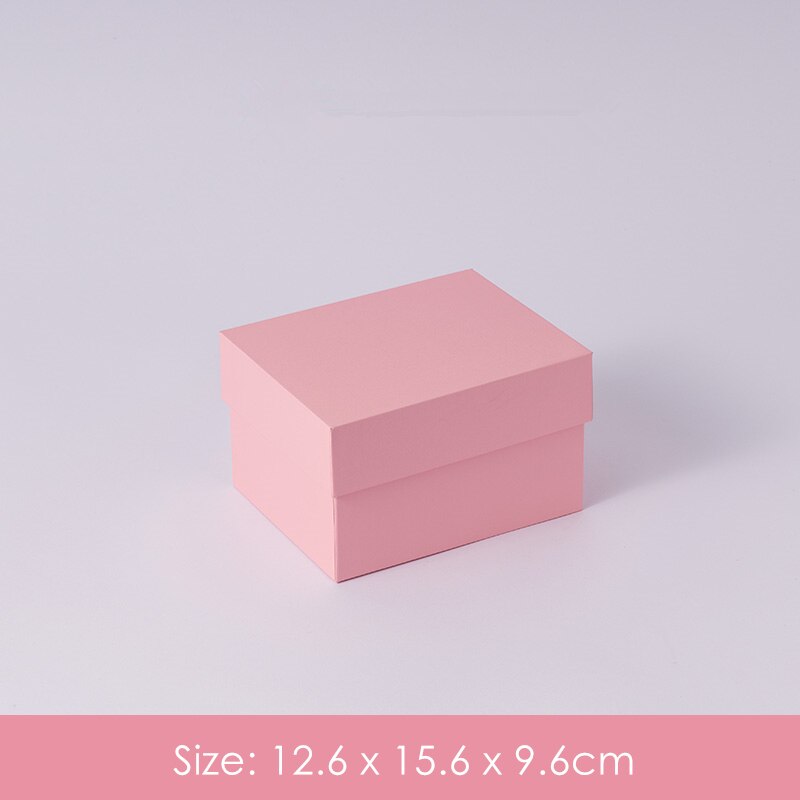 Geschenkdoos Boog Knoop Fotografie Prop Product Schieten Foto Props Geometrie Doos Fotografie Rekwisieten: pink M