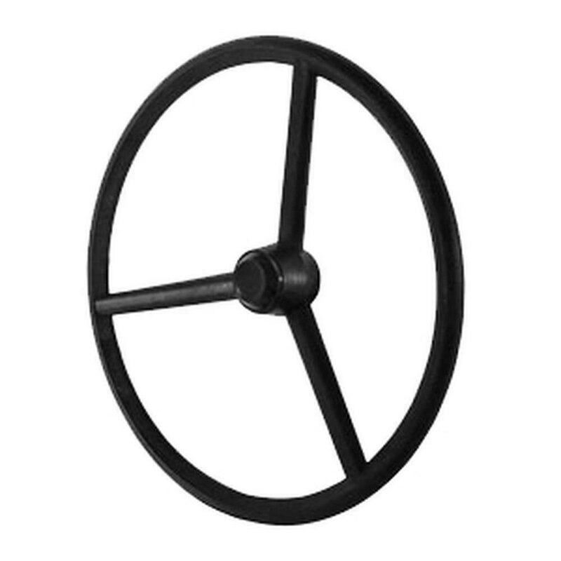 3 Spokes 18Inch Steering Wheel for Ford Tractor 2000 3000 4000 5000 6000 7000 D6NN3600B D2NN3600B C5NN3600C