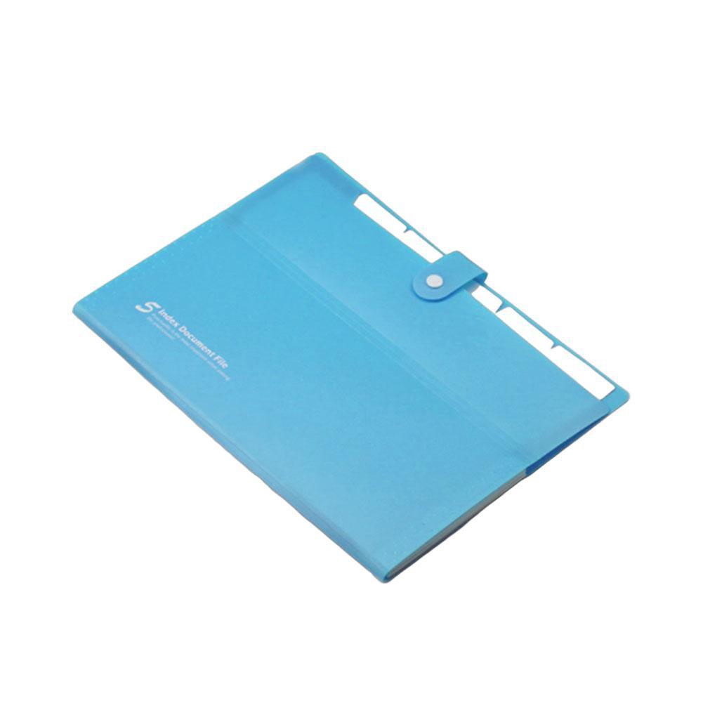 A4 Multi-layer Folder Student Organ Plastic Expanding File Bags Filing Document Bag Organizer Office School Supplies