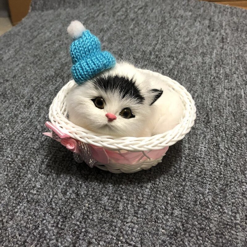 Beeztees Kitten/Puppy Vako Pluche Mand - Grijs | Bestel