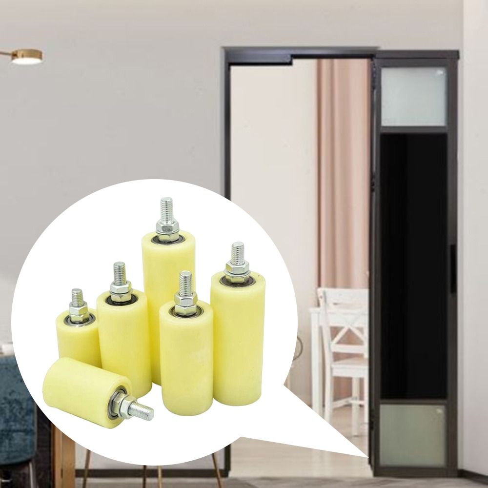 1Pc Verdikte Glijbaan Geleider Roller Stalen Rollager Geleidende Wielen Voor Schuifpoort