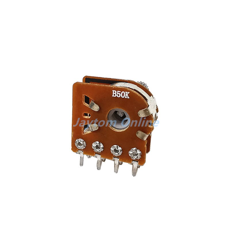 1pc-poliges Audio--lautstärkepotentiometer mit -148 schaltern, 8- Stifte mit mittelabgriff ,  b50k b100k 20mm 25mm pflaumenachse