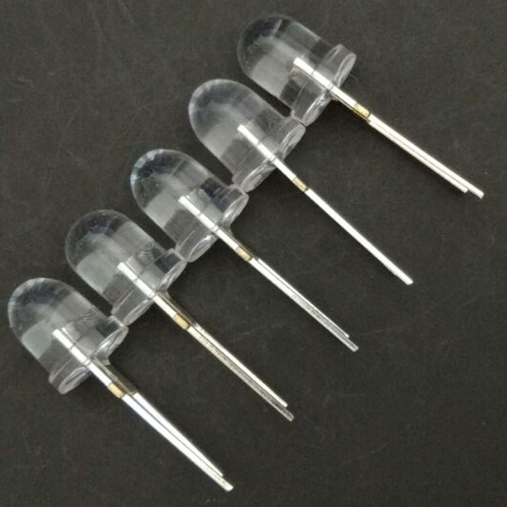20PCS/LOT 8mm Through Hole 0.5W 940nm 15 Degree IR LED Infrared Emitting Diode invisible light use for aerospace