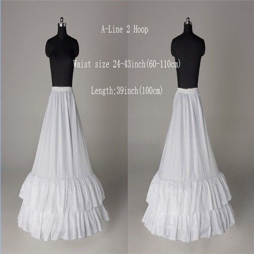 9 Style White A-Line/Hoop/Hoopless/Short Crinoline Petticoat/Underskirt Wedding: 6