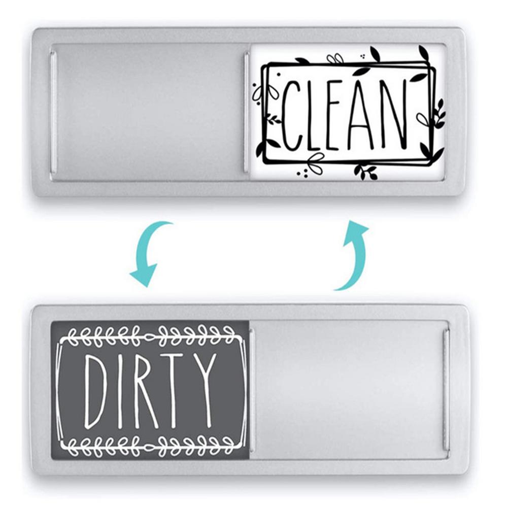 Vaatwasser Schoon Vuile Teken Stickers Magneet Indicator Voor Wasmachine Keuken Opruimen Accessoires Tool
