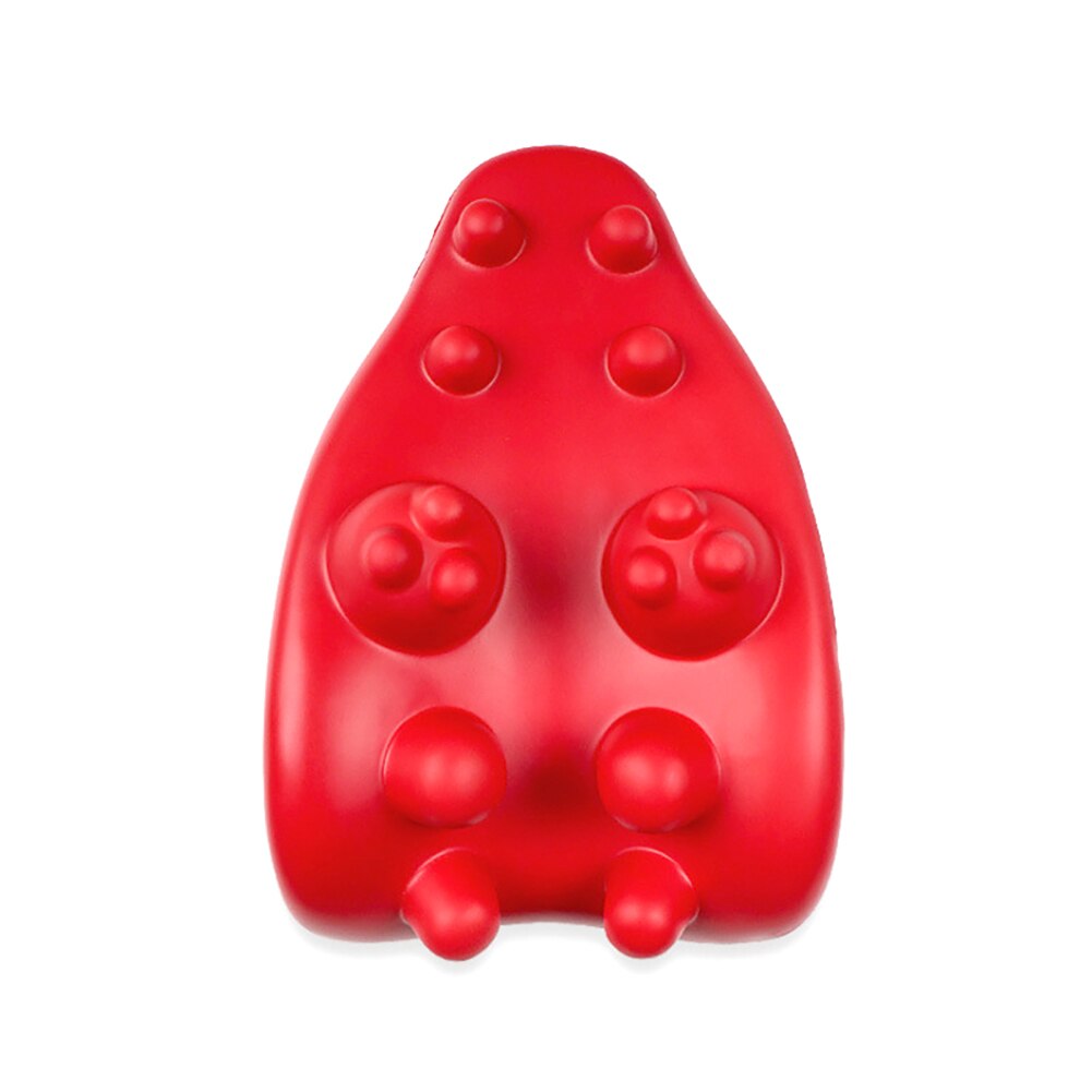 Neck Support Tension Reliever Neck Shoulder Relaxer Red Releases Muscle Tension Relieves Tightness Soreness Theraputic: 01