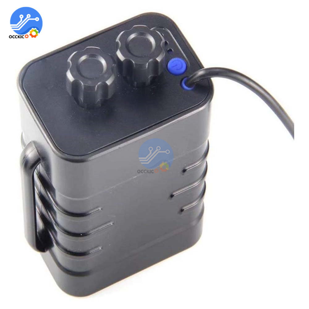 4/6x18650 Lithium Battery Pack Charger Box LED Indicator Waterproof Safety Cycling Battery Case Holder for Bike Light Headlamp