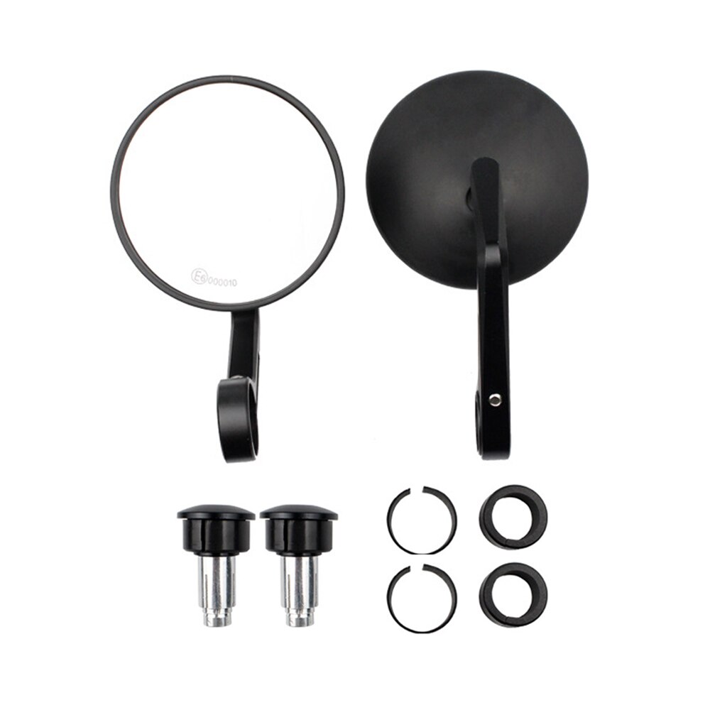 Uniwersalne lusterka motocyklowe okrągłe kawiarnia biegacz widok z tyłu motocykla lusterko boczne dla triumf Bonneville R dziewięć T Husqvarna