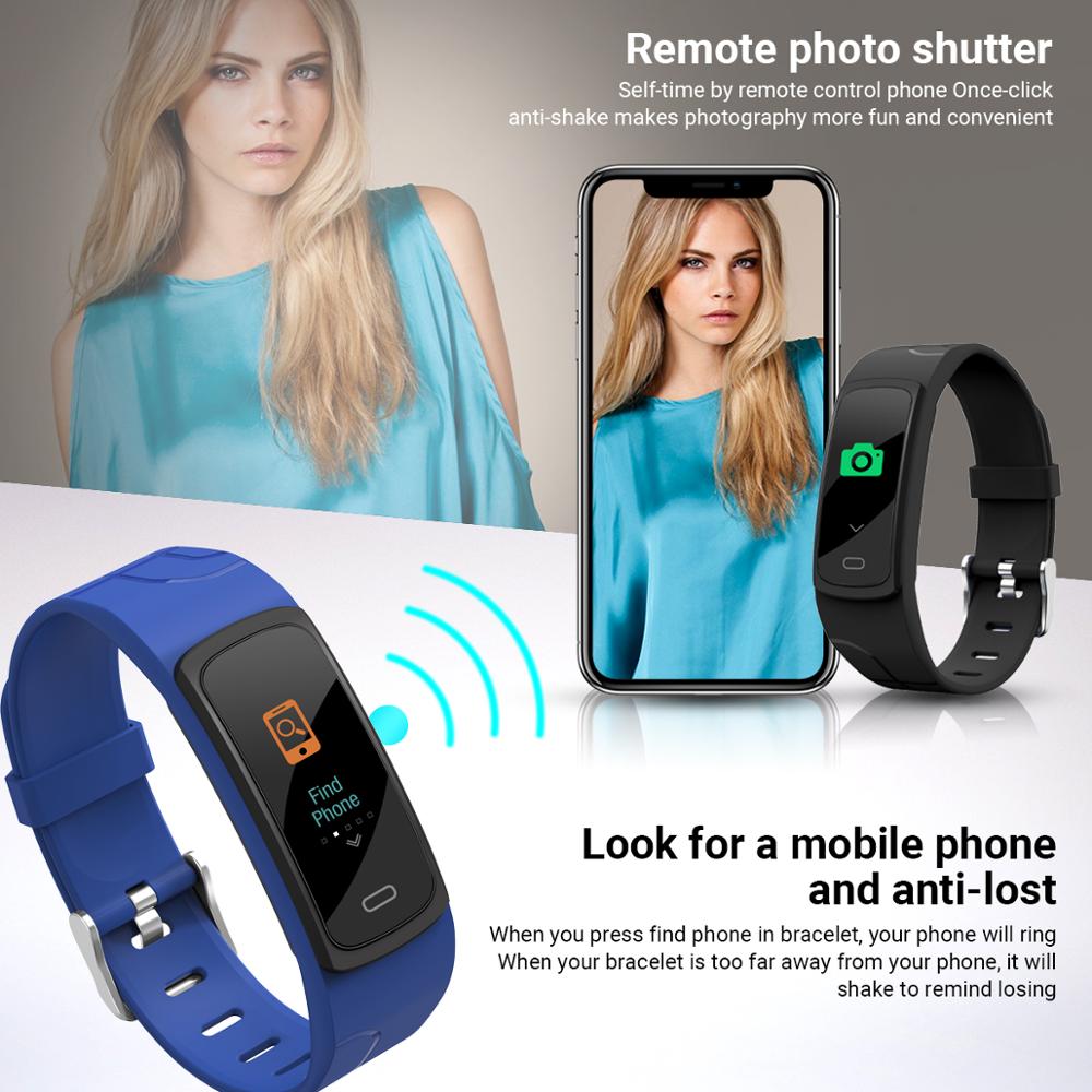 Smawatch B3C Smart Band Fitness Tracker Hartslag Bluetooth Smart Polsbandjes Sport Smart Armband