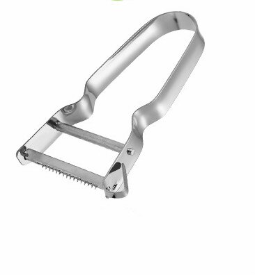 Rustfrit stål multifunktion grøntsagsskræller og amjulienne skærer julienne skræller kartoffel gulerod rivejern køkkenværktøj og gadget: Rivejern fint