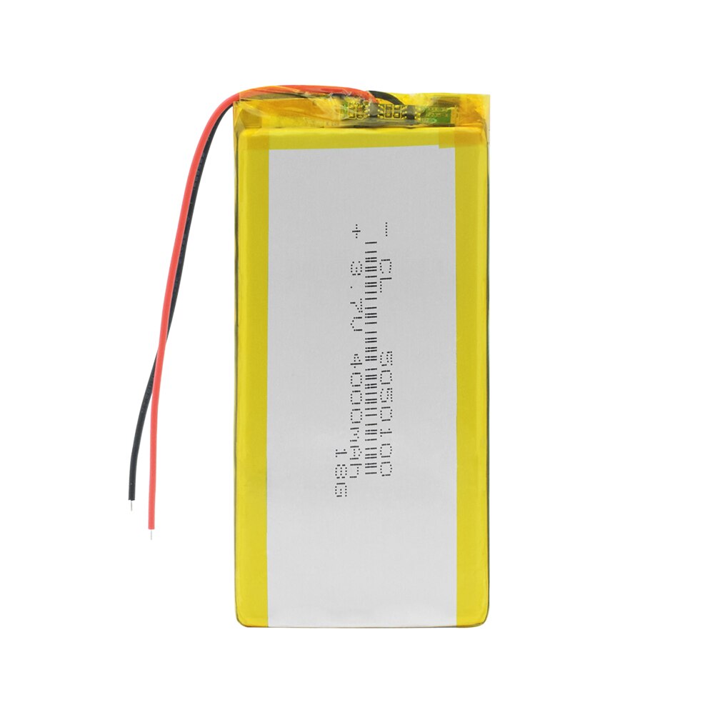 1/2/4 Pieces 3.94x1.97x0.20" 3.7V Voltage 5050100 4000mAh Lithium Battery MP3 MP4 MP5 GPS Tablet E-book DVD Battery Replacement