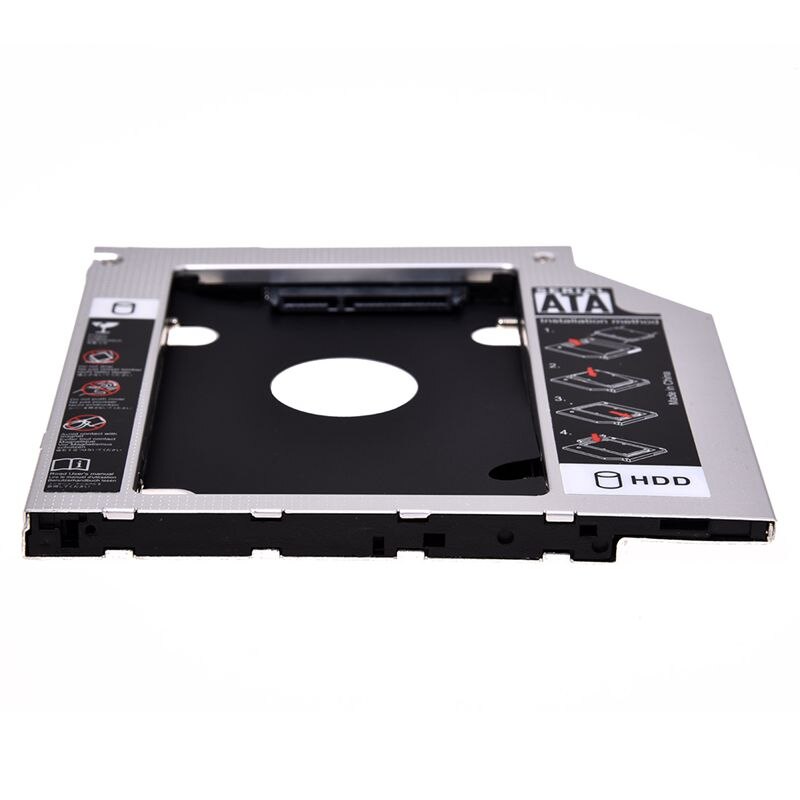 SATA 2nd Hard Disk Drive HDD Caddy Adapter for ThinkPad T400 T410 T500 R400 R500