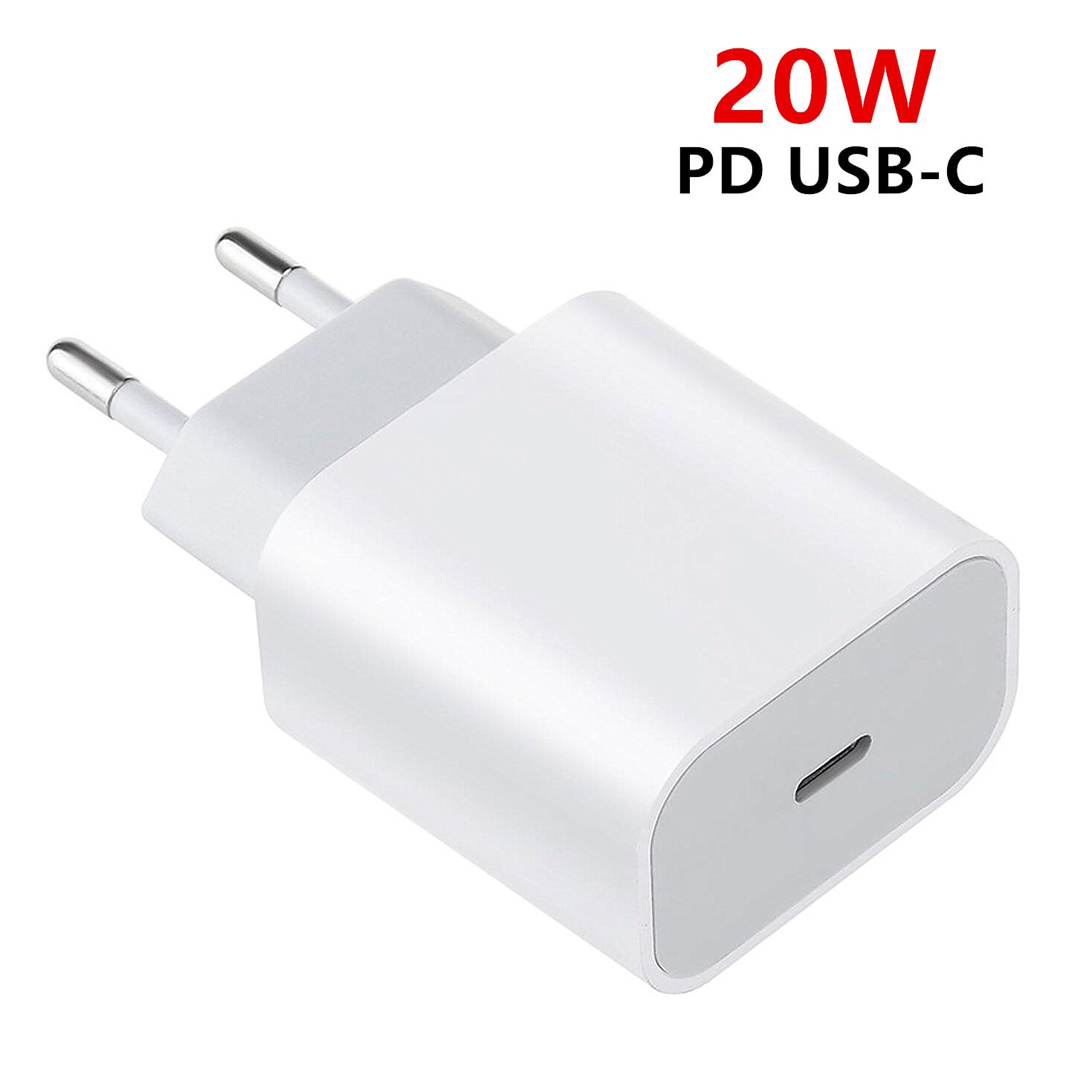 20W Fast Charging PD USB C Charger For iPhone 13 12 11 Pro Max Samsung S22 Huawei Xiaomi Power Adapter US EU Plug PD Type C Port: Only EU Plus