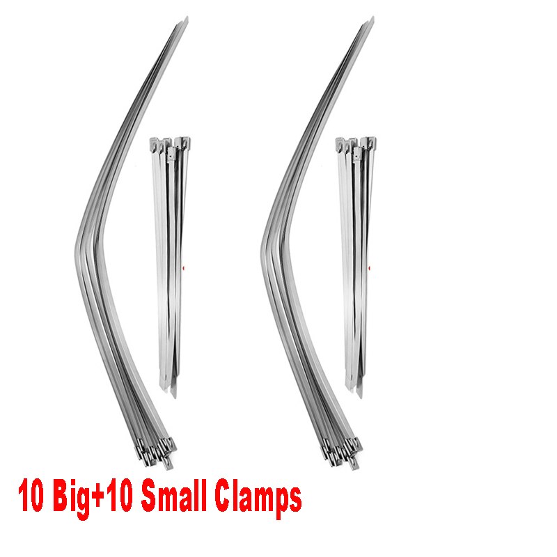 Auto CV Joint Banding Boot Axle Clamp Tool and 20PCS CV Half Shaft Boot Band Buckle Clamps Repair Install Tools for ATV UTV: 20 clamps