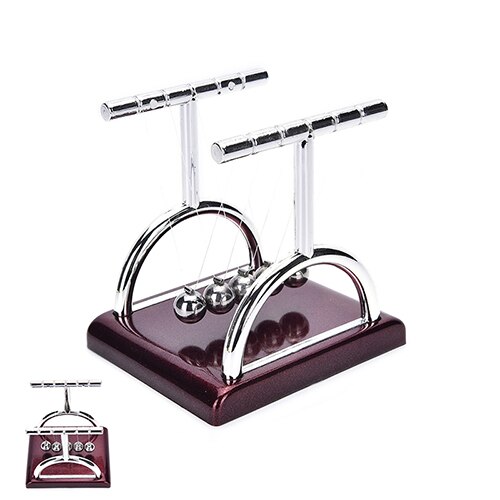 Newtons Cradle Steel Balance Ball Fun Decoratie Natuurkunde Science Speelgoed Cadeau